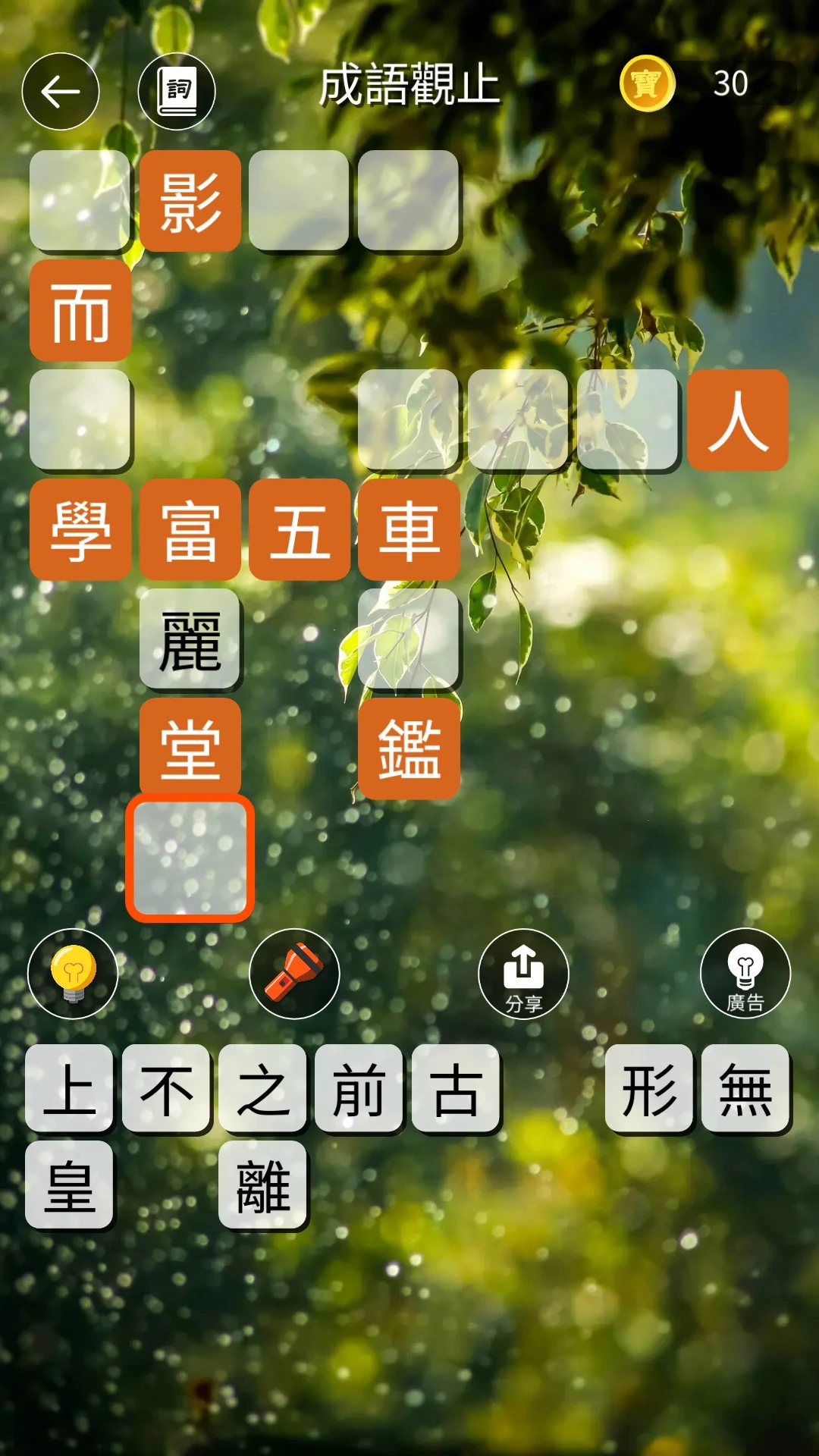 成語觀止：詞語接龍填字闖關學語文 screenshot